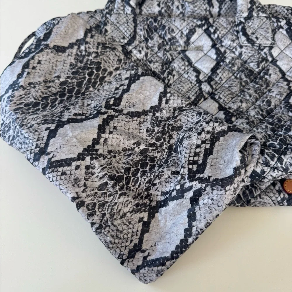 MZ Wallace Gray Snake Print - Picture 6 of 13